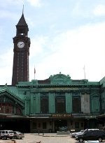 Station entrance & clock tower